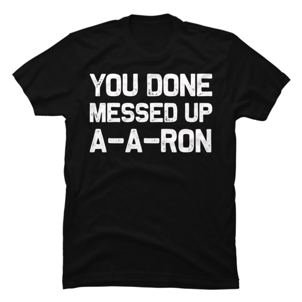 aa ron shirt